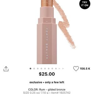 New In Box Fenty Beauty Gold Contour Stick